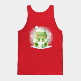 baby dino egg Tank Top